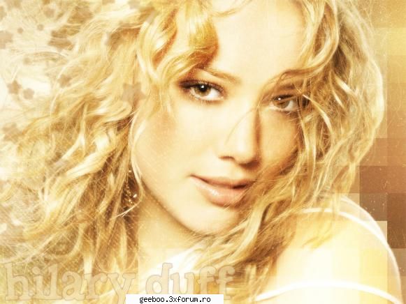 Hilary Duff - 1. Outward Blonde (2007).... Marie 2. Foodfight! - Have Some Fun
